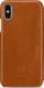 Stilgut STILGUT Baroon Slim Book Elegance skórzane etui do iPhone XS brązowe 3