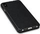 Stilgut STILGUT Baroon Slim Flip Classic skórzane etui do iPhone XS Max czarne 4