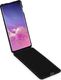 Stilgut STILGUT Baroon Slim Flip Classic skórzane etui na Samsung Galaxy S10 czarne 2