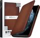 Stilgut STILGUT Book skórzane etui z klapką do iPhone 11 Pro Antik Brown 5