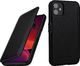 Stilgut STILGUT UltraSlim Book Nappa skórzane etui z klapką do iPhone 11 czarne 1