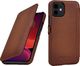 Stilgut STILGUT UltraSlim Book skórzane etui z klapką do iPhone 11 Antik Brown 1