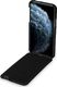 Stilgut STILGUT UltraSlim Flip Nappa skórzane etui z klapką do iPhone 11 Pro czarne 2