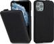 Stilgut STILGUT UltraSlim Flip skórzane etui z klapką do iPhone 11 Pro czarne 1