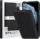 Stilgut STILGUT UltraSlim Flip skórzane etui z klapką do iPhone 11 Pro czarne 6