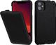 Stilgut STILGUT UltraSlim Nappa skórzane etui z klapką do iPhone 11 czarne 1