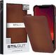 Stilgut STILGUT UltraSlim skórzane etui z klapką do iPhone 11 Antik Brown 6