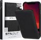 Stilgut STILGUT UltraSlim skórzane etui z klapką do iPhone 11 czarne 6