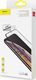 Baseus Baseus 2x szkło na cały ekran Full Screen 0.3mm 9H Anti-bluelight iPhone 11 Pro Max / iPhone XS Max + pozycjoner czarny (SGAPIPH65-WE01) uniwersalny 18