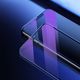 Baseus Baseus 2x szkło na cały ekran Full Screen 0.3mm 9H Anti-bluelight iPhone 11 Pro Max / iPhone XS Max + pozycjoner czarny (SGAPIPH65-WE01) uniwersalny 4