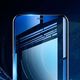 Baseus Baseus 2x szkło na cały ekran Full Screen 0.3mm 9H Anti-bluelight iPhone 11 Pro Max / iPhone XS Max + pozycjoner czarny (SGAPIPH65-WE01) uniwersalny 6