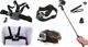 Xrec Zestaw 3w1 MONOPOD / HEAD STRAP / CHEST MOUNT do GoPro HERO 4 3+ 3 2 1 1
