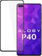 Alogy Szkło na telefon Alogy Full Glue case friendly do Samsung Galaxy A71 Czarne uniwersalny 1