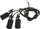 Lampa wisząca ECpower Zd74c Lampa Sufitowa Żyrandol Pająk 3 Ramiona E27 Uniwersalny 1