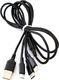 Kabel USB Hertz KK21I KABEL 3W1 MICRO USB/ USB-C APPLE 3A 1,2M uniwersalny 1
