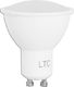LTC PS Żarówka LTC LED GU10 SMD 7W 230V, światło ciepłe białe, 560lm. 1