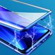 Magnetic Etui Magnetyczne Front+Back Mi Note 10 - Silver uniwersalny 1