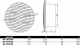 Dospel Wentylator domowy sufitowy Dospel 120MM NV 12 007-0439 6