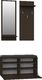 Topeshop GARDEROBA RIVA - WENGE 2
