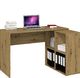 Topeshop REGAŁ KOMOROWY SZAFKA MALAX 2X2 DĄB ARTISAN 2