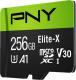 Karta PNY Elite-X MicroSDXC 256 GB Class 10 UHS-I/U3 A1 V30 (P-SDU256U3100EX-GE) 1