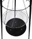 Lund Lund Grill ogniskowy węglowy 49 cm x 49 cm 1