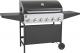 Landmann Grill ogrodowy gazowy XXL Hit 6.0 ruszt żeliwny 80x44 cm (12990) 1