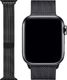 4kom.pl Bransoleta Milanese pasek Alogy do Apple Watch 1/2/3/4/5 42/44mm czarna uniwersalny 5