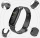 Mijobs Bransoletka V-Style GT band Mijobs do Xiaomi Mi Band 3/4 czarna uniwersalny 2