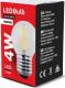 Maclean Żarówka filamentowa Retro Edison LED E27, 4W 230V (MCE283) 1