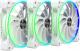 Wentylator Alpenfohn Wing Boost 3 ARGB 140mm 3-pack Białe (84000000171) 1