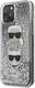 Karl Lagerfeld Karl Lagerfeld KLHCN65KCGLSL iPhone 11 Pro Max hardcase srebrny/silver Glitter Karl&Choupette 2