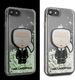 Karl Lagerfeld Karl Lagerfeld KLHCI8GLGIRKL iPhone 7/8 SE 2020 hardcase Ikonik Glitter Glow in the dark 3