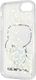 Karl Lagerfeld Karl Lagerfeld KLHCI8GLGIRKL iPhone 7/8 SE 2020 hardcase Ikonik Glitter Glow in the dark 7