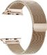 Alogy Bransoleta Milanese pasek Alogy do Apple Watch 1/2/3/4/5 38/40mm złota uniwersalny 1