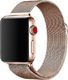 Alogy Bransoleta Milanese pasek Alogy do Apple Watch 1/2/3/4/5 38/40mm złota uniwersalny 1