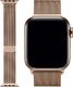 Alogy Bransoleta Milanese pasek Alogy do Apple Watch 1/2/3/4/5 38/40mm złota uniwersalny 2