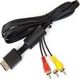 Kabel Hertz Scart - RCA (Cinch) x3 1.8m czarny (2018-uniw) 1