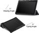Etui na tablet Alogy Etui Alogy Book Cover do Lenovo Tab E10 10.1 TB-X104F/L Czarne + Szkło uniwersalny 3