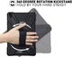 Etui na tablet Alogy Etui Alogy Pirate Armor do Galaxy Tab A 10.1 2019 T510/T515 z rzepem + Szkło uniwersalny 3