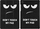Etui na tablet Alogy Etui Alogy Book Cover do Galaxy Tab S5e 10.5 2019 Don't Touch My Pad + Szkło uniwersalny 5
