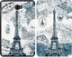 Etui na tablet Alogy Etui Alogy Book Cover do Galaxy Tab A 10.1 T580/ T585 Wieża Eiffla + Szkło uniwersalny 4