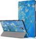 Etui na tablet Alogy Etui Alogy Book Cover do Galaxy Tab A 10.5 T590/ T595 Kwitnący migdałowiec (van Gogh) + Szkło uniwersalny 1
