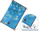 Etui na tablet Alogy Etui Alogy Book Cover do Galaxy Tab A 10.5 T590/ T595 Kwitnący migdałowiec (van Gogh) + Szkło uniwersalny 3