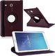 Etui na tablet 4kom.pl Fioletowe etui skórzane PU Stand Cover Galaxy Tab A 9.7 T550 uniwersalny 1
