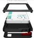 Etui na tablet 4kom.pl Etui Pancerne Love Mei Powerful Sony Xperia XA czarne uniwersalny 6