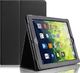 Etui na tablet 4kom.pl Etui Stojak Apple iPad 9.7 2017 / 2018 Czarne + Szkło hartowane uniwersalny 1