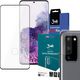 3MK Szkło 3mk HardGlass Max czytnik linii do Samsung Galaxy S20 Black + Szkło 3mk na obiektyw uniwersalny 1