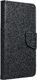 Etui Fancy Book Huawei P40 Lite E czarny/black 1