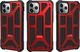 UAG Etui UAG Urban Armor Gear Monarch do iPhone 11 Pro Crimson Red Leather + Szkło Alogy uniwersalny 6